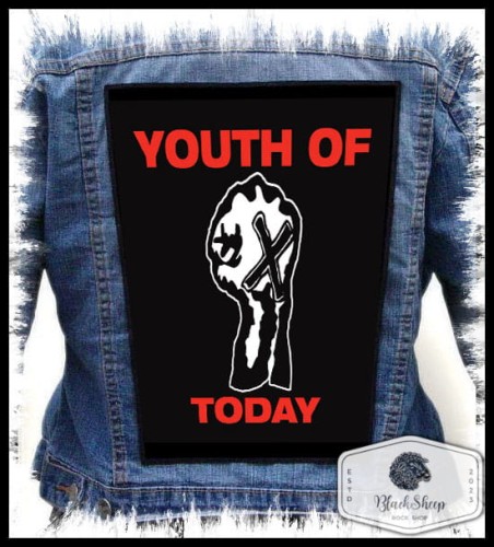 YOUTH OF TODAY - A Time We'll Remember  -- backpatch back patch.jpg