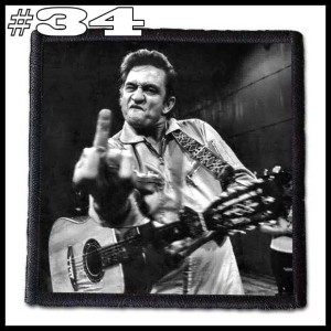 Naszywka JOHNNY CASH