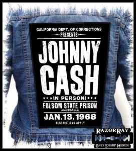Ekran JOHNNY CASH - Folsom Prison