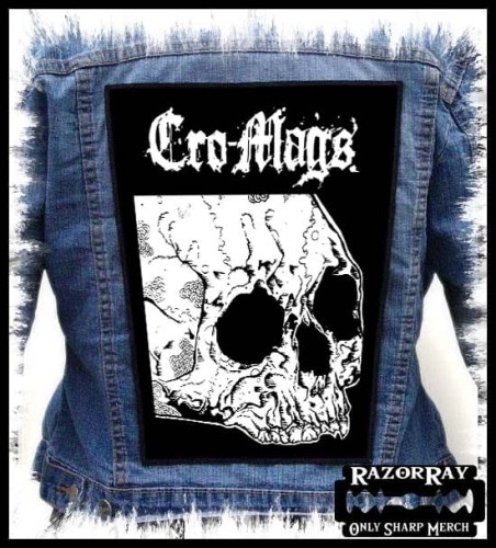 CRO-MAGS - Skull --- Backpatch Back Patch.jpg