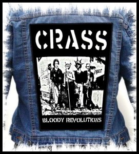 CRASS - Bloody Revolutions -- Backpatch