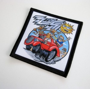 Naszywka ZZ TOP - Cartoon