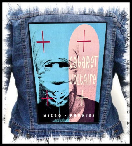 CABARET VOLTAIRE - Micro - Phonies -- Backpatch Back Patch.jpg