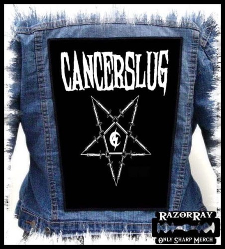 CANCERSLUG - Pentagram -- Backpatch Backpatch.jpg