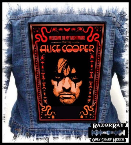 ALICE COOPER - Welcome -- Backpatch Back Patch.jpg