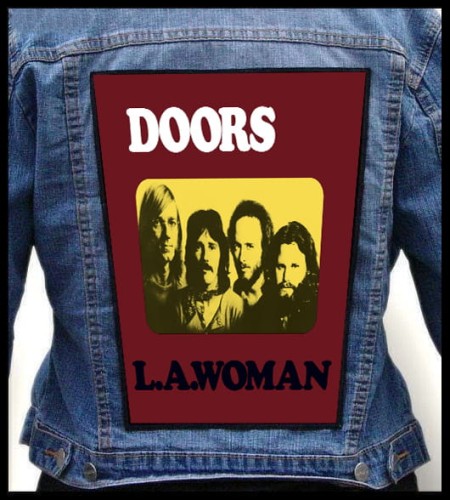THE DOORS - L.A. Woman -- backpatch backpatch.jpg