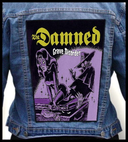 THE DAMNED - Grave Disorder -- backpatch back patch.jpg