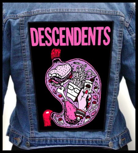 DESCENDENTS - Stomach -- backpatch back patch.jpg