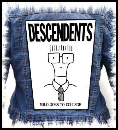 DESCENDENTS - Milo Goes to College -- Backpatch Back Patch.jpg