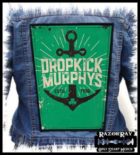 DROPKICK MURPHYS - Est 1996 --- Backpatch Back Patch.jpg