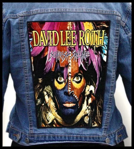 DAVID LEE ROTH - Sonrisa Salvaje -- backpatch back patch.jpg