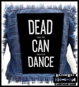 DEAD CAN DANCE - Into the Labyrinth  -- Backpatch  