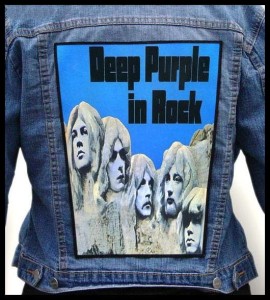 DEEP PURPLE - Deep Purple In Rock -- Backpatch 