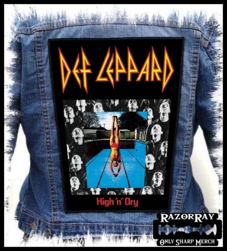 DEF LEPPARD - High 'n' Dry -- backpatch back patch.jpg