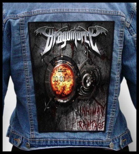 DRAGONFORCE - Inhuman Rampage -- backpatch back patch.jpg