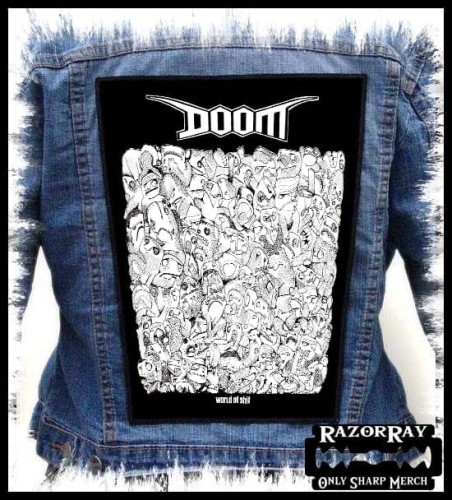 DOOM - World Of Shit -- backpatch back patch.jpg