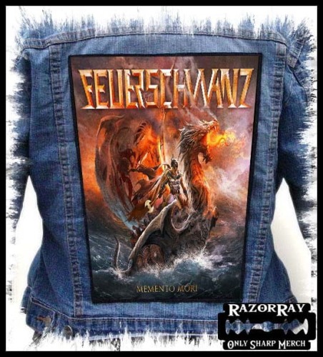 FEUERSCHWANZ - Memento Mori -- backpatch back patch.jpg