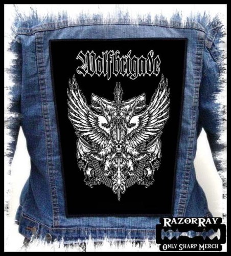 WOLFBRIGADE - Comalive -- Backpatch Back Patch.jpg