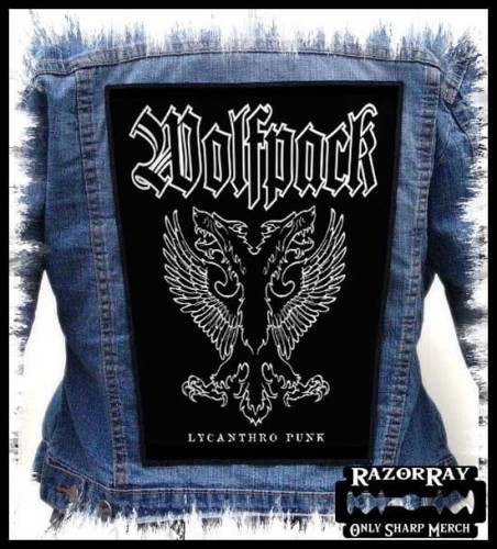 WOLFPACK - Lycanthro Punk -- Backpatch Back Patch.jpg