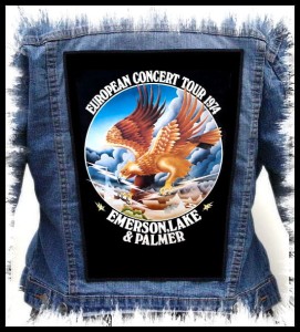 Ekran EMERSON LAKE & PALMER - European Tour 1974