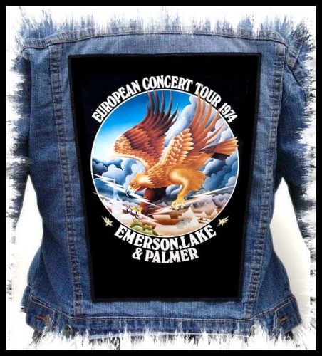 EMERSON LAKE &amp; PALMER - European Tour 1974 -- backpatch back patch.jpg