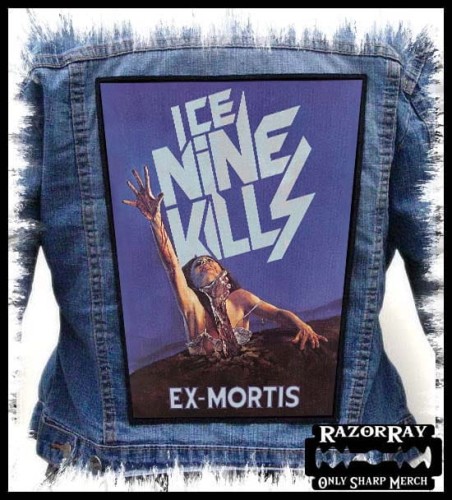 ICE NINE KILLS - Ex-Mortis -- backpatch back patch.jpg