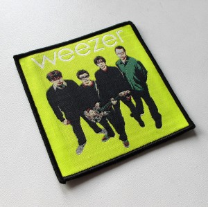 Naszywka WEEZER - Weezer [green album] [black]