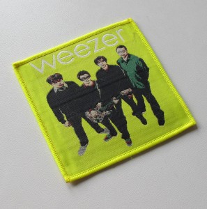 Naszywka WEEZER - Weezer [green album] [yellow] 
