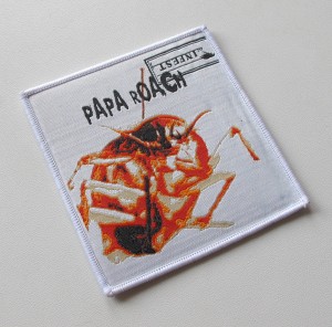Naszywka PAPA ROACH - Infest [white]
