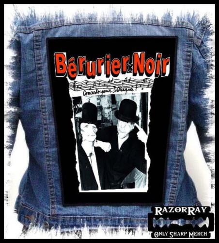 BERURIER NOIR - Concerto pour Détraqués -- backpatch back patch.jpg