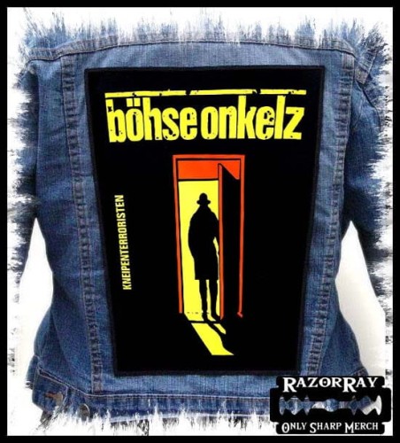 BOHSE ONKELZ - Kneipenterroristen -- backpatch back patch.jpg