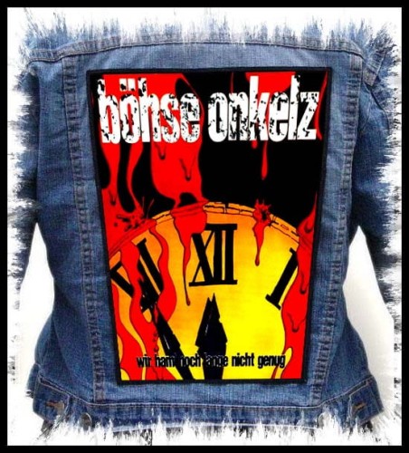 BOHSE ONKELZ - Wir Ham' Noch Lange Nicht Genug  -- backpatch back patch.jpg