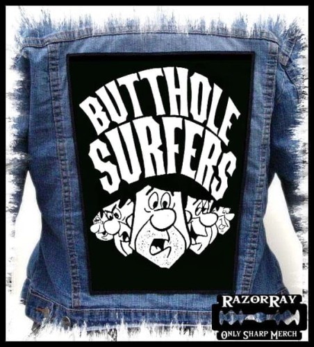 BUTTHOLE SURFERS - Fred -- backpatch back patch.jpg