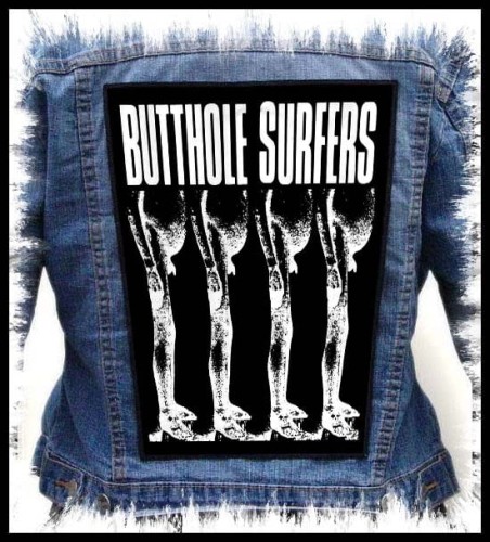 BUTTHOLE SURFERS - Live PCPPEP [white] -- backpatch back patch.jpg