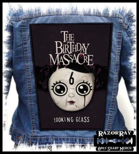 THE BIRTHDAY MASSACRE - Looking Glass -- backpatch back patch.jpg