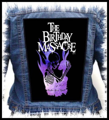 THE BIRTHDAY MASSACRE - Under Your Spell -- backpatch back patch.jpg
