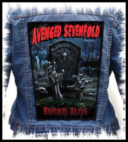 AVENGED SEVENFOLD - Buried Alive -- backpatch back patch.jpg
