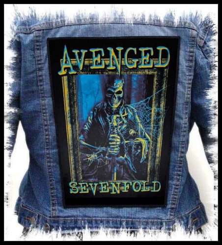 AVENGED SEVENFOLD - King -- backpatch back patch.jpg
