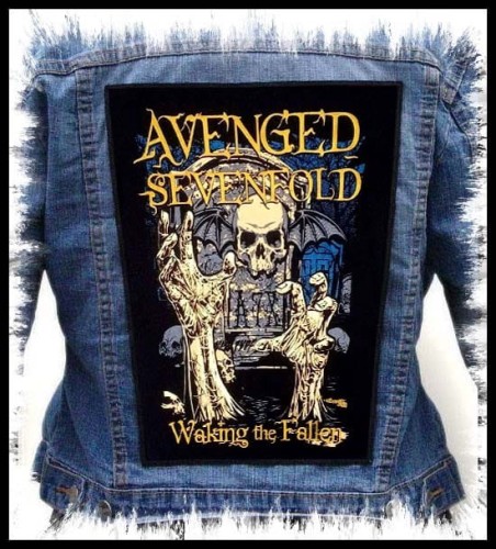 AVENGED SEVENFOLD - Waking The Fallen -- backpatch back patch.jpg