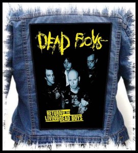 DEAD BOYS - Return Of The Living Dead Boys -- Backpatch