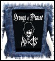 THE ADICTS - Songs Of Praise  -- backpatch back patch.jpg