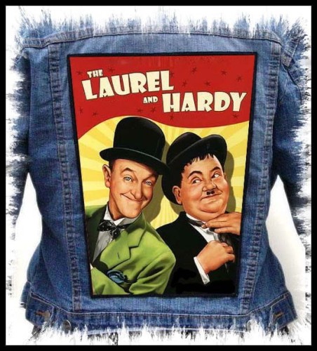 THE LAUREL and HARDY -- backpatch back patch.jpg