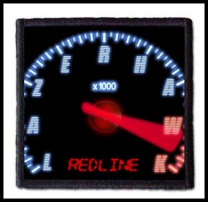 Naszywka LAZERHAWK - Redline