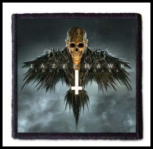 Naszywka LAZERHAWK - Skull and Shark 