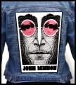 JOHN LENNON - Pink Glasses -- backpatch back patch.jpg