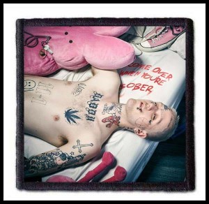 Naszywka LIL PEEP - Come Over When You're Sober