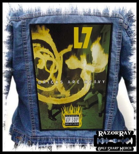 L7 - Bricks Are Heavy -- backpatch back patch.jpg