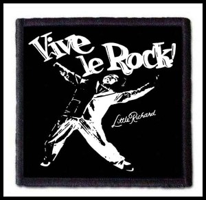 Naszywka LITTLE RICHARD - Vive Le Rock 