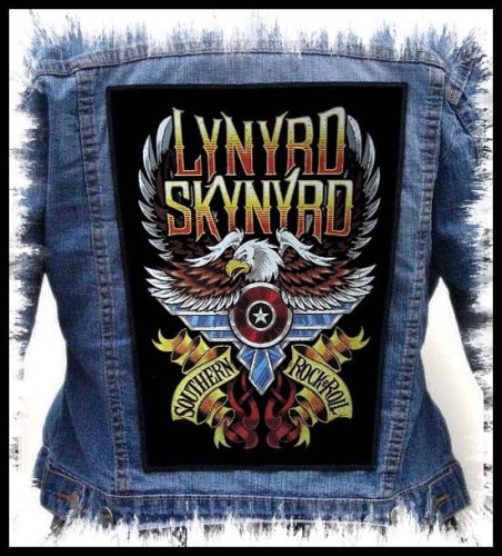 LYNYRD SKYNYRD - Southern Rock n Roll -- backpatch back patch.jpg