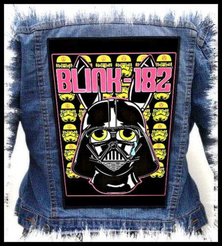 BLINK 182 - Lord Vader -- backpatch back patch.jpg